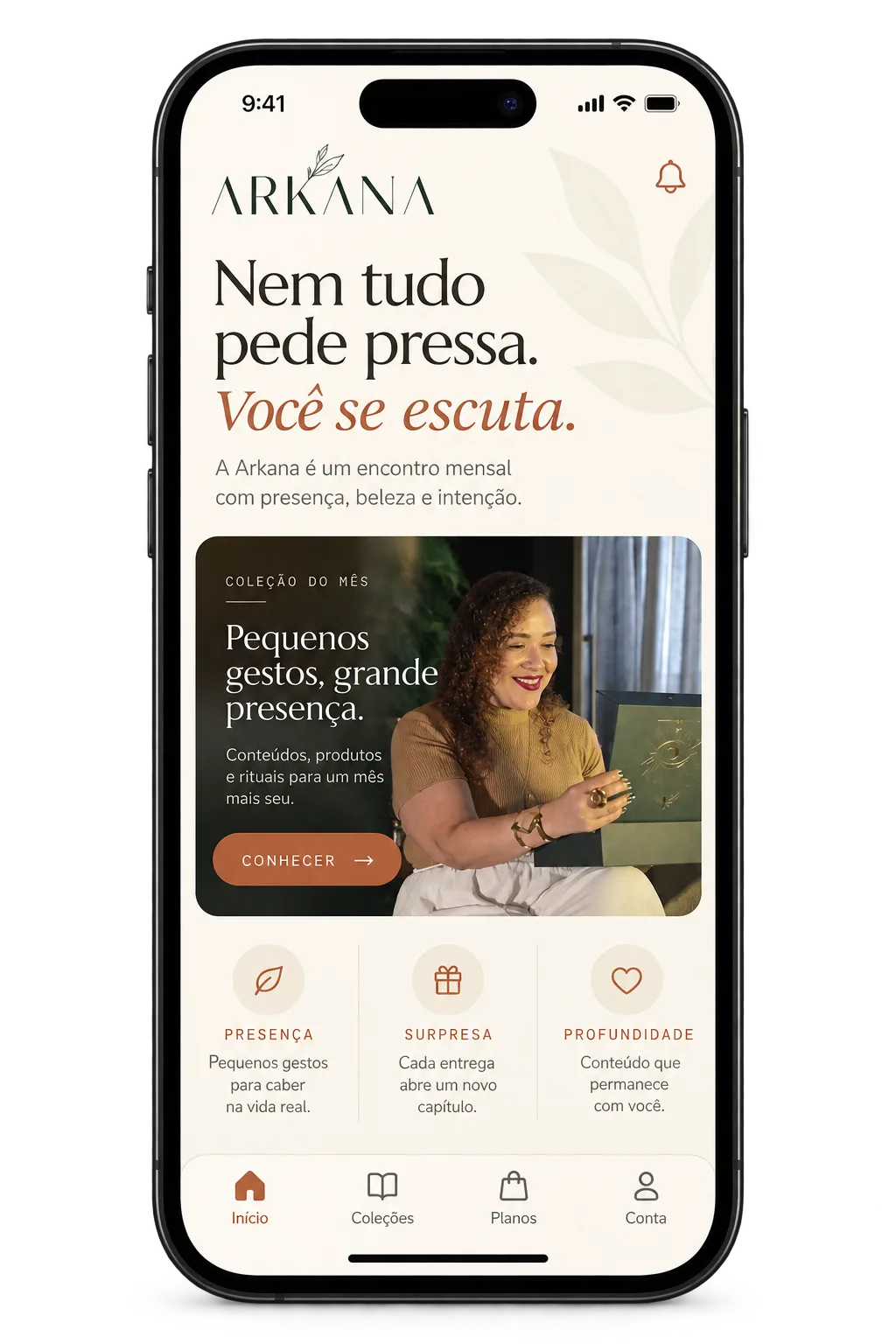 Aplicativo Arkana Clube