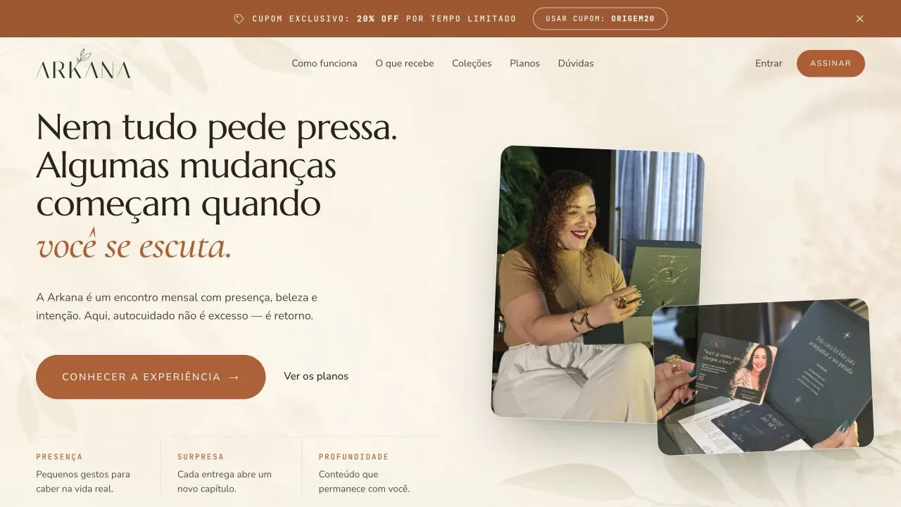 Site Arkana Clube